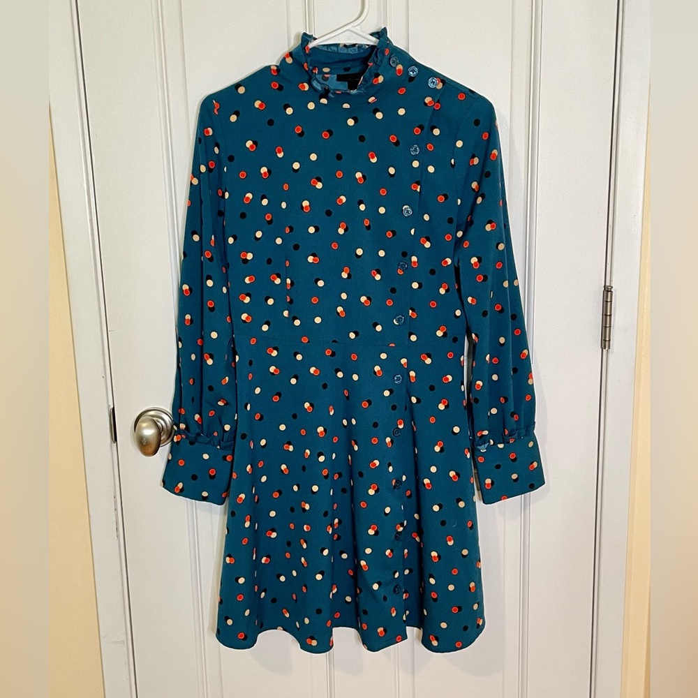 Who What Wear long sleeve midi dress, small